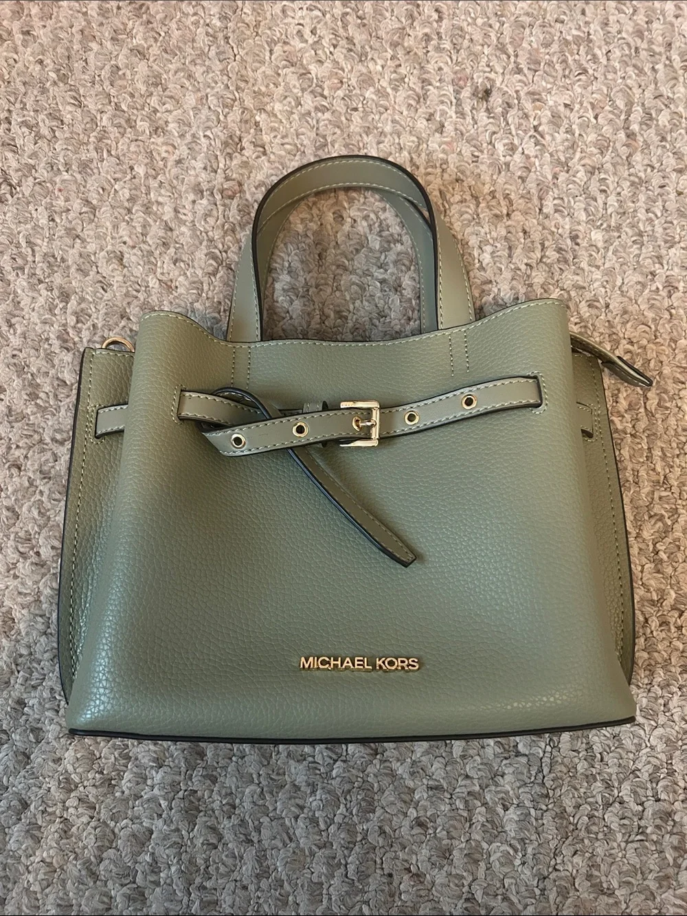 NWOT Michael Kors Emilia Satchel - Picture 1 of 8
